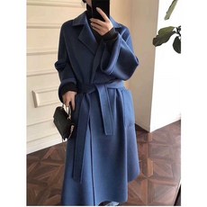 StCh 캐시미어 코트 지블링 핸드메이드 순양모100