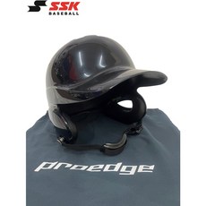 SSK 雙耳硬式打擊頭盔 H5500 黑色 日本進口 (輕量化), 1個