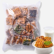 [효담] 시그니처 오란다 실속팩 견과12개입+인절미12개입, 24개, 18g