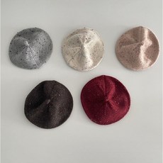 미니트럭 아기 니트부클베레모 5컬러 50일 100일 돌 전후 아기 / 유아 여아 남아 니트 베레모