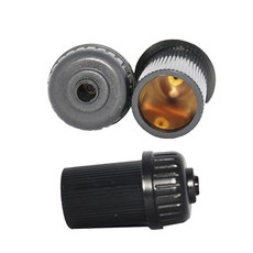 DIY 시거잭 1구 암 소켓 고용량 10A 차량 전원 납땜 제작용 SCG-14, 1개