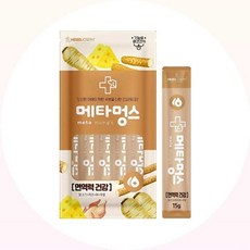 요셉 메타멍스 면역력 건강 15g 5개입 강아지 애견 영양 간식 강화 스틱 커머스픽201