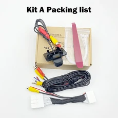 HICAMRUI 후진 카메라 플러그 앤 플레이 OEM 유닛 마즈다 2 세단 데미오 DJ 2015, 02 Kit A, 01 CHINA