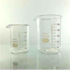 (JLS) 듀란비이커 5ml ~ 1L (비커 유리비커 유리비이커 Duran Beaker 강화유리비이커 파이렉스비이커), 600ml