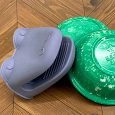 냄비손잡이 실리콘집게 장갑 블루 오븐용 오븐실리콘 jun+985pe