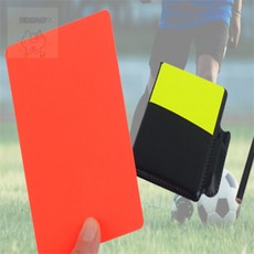 까미와사과 축구심판 수첩 축구심판카드