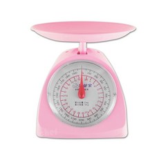 妙管家 調理秤2KG 料理秤 烘焙秤 磅秤 食物秤 食品秤 萬用秤 小克數秤, 粉紅色, HKB-002KC, 2kg