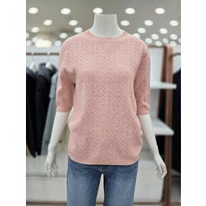 ab.f.z 케이블 라운드 반팔 니트티셔츠( AFA1NW34B )_DJ