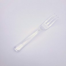 코디마트 미니포크 투명 12cm 개별 500개, 1개, 500개입