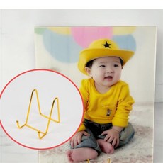 별별마켓 철제 액자 거치대 골드 중 접시