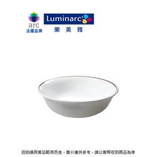 Luminarc 樂美雅 紅邊湯碗, 1個