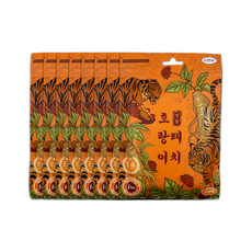 호랑이 인삼 사각 패치 25매, 8개, 25개입
