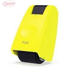 서락 플러스 스탬프케시퐁 IS-500CM 노랑 롤러타입 보안스탬프