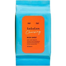 루루룬 클렌징 리치 시트클렌징 시트 클렌징티슈 일본화장품 매장상품, 1개