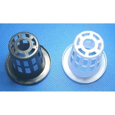 EE商店 水耕氣耕霧耕籃 送100顆32#定植棉 定植籃 種植籃 育苗籃 承籃 水耕杯, 白, 1個