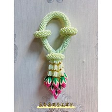 泰國花圈 花環 供奉花圈 泰國供品 許願花圈 七色花 四面佛花圈 還願花環 象神 古曼 愛神皇家泰國宗教用品, 粉紅花