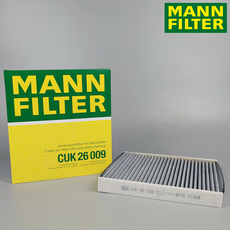 폭스바겐 티구안 올스페이스 [BW2] /2018.04~/ 2.0TSI 2.0TDI 만필터 활성탄 에어컨필터 CUK26009, 1개, 티구안올스페이스/2018.04~현재/CUK26009