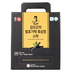 김오곤의 발효기력 흑삼정 스틱 15ml 100개