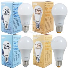 SAMPO聲寶 LED節能燈泡 白光 14W, 1個
