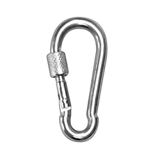 하나공구 강철 고리 비너 스크류 고강도 D형, 1개, 10mm