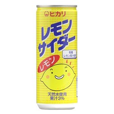 HIKARI FOODS 光食品 檸檬汽水, 1罐, 250ml