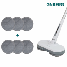 지엔베르그 차이슨 무선 물걸레청소기, 화이트, GN-2000R