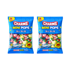 투시롤 참스 미니팝 캔디, 80g, 2개