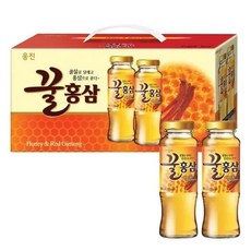 아트박스/호사문구 웅진 꿀홍삼 180ml 12병, 12개