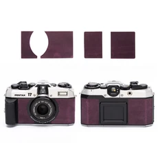 펜탁스 17/ES2/K1000/K2/SP/MX/Super A/ME/KP/Q10 케이스 가죽 카메라 보호 하프, 18 Genuine Leather Skin, 02 For Pentax 17