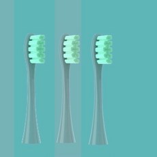 Oclean 電動牙刷頭 適用 Oclean 全系列聲波牙刷, 綠色6支, 1個, HX6