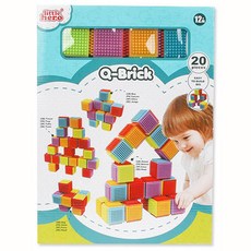 리틀히어로 Q브릭 블럭 20p, 1