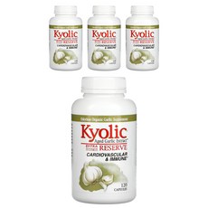 Wakuaga 陳年大蒜萃取配方200膠囊, 120顆, 4罐