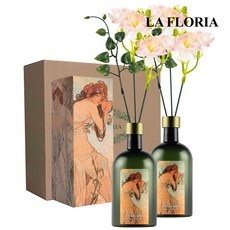 라플로리아 꽃 디퓨저, 2개, 500ml, S3제주동백향/A11자스민꽃(소)L12/핑크