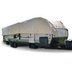 Budge RV 루프탑 커버는 최대 15.2m(50피트) 길이(탠 폴리에스터)의 다양한 클래스에 적합 길이 7.1m(24피트) x 너비 4.9m(16피트), Budge RV 루프탑 커버는 최대 15.2m(50피트