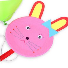 5인용 유아 만들기활동 토끼만들기 토끼 접시만들기 꾸미기 키트 봄유아만들기 키즈