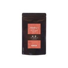 파우티 얼 그레이 홍차 무설탕 80g 500mL 페트병 약 32개 분 분말 차 차 파우더 아트 그레이 파우더 물에 녹는 인스턴트 티 티백 불필요 제과 재료 과자 만들기, 1개, 1개입, 1g