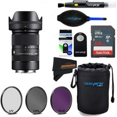 시그마 1850mm F2.8 DC DN 컨템포러리 렌즈 캐논 RF 마운트 미러리스 카메라용, Lens w/ Accessories