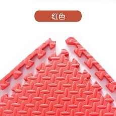 加大加厚巧拼地墊 60*60*2.5公分 運動墊 遊戲墊 防摔 防潮 防滑 爬行墊, 紅色【2.5現貨】,60*60【厚1.2cm】