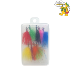 JRC-HIT 훌라이 돌대가리바늘 모음/10pcs Dragonfly/송어 화천 홍천강축제, 1개, 10개입