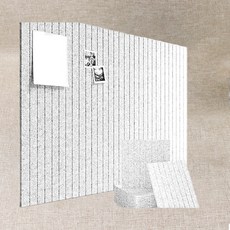 Large Felt Bulletin Board 35.42 Inches X 47.24 Inches Office Cork Board Cork Board Alternative S