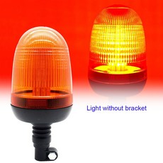 80 LED 9 30V 비상 스트로브 트럭 회전등 자동차 트랙터 라이트 경찰 경고등 액세서리 AGCO 점멸등, Light Without Holder