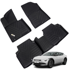 카메론 TPE 방수 카매트 3D 풀커버 세트, 기아, EV6