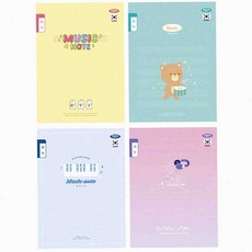 온몰 초등 음악노트 음악공책 악보공책, 랜덤 1권