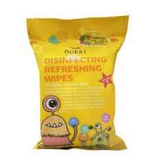 合馬克hallmark怪獸植萃抗菌濕紙巾手口專用，植萃配方，有效抗菌，加厚柔韌，無酒精、無香精、無螢光劑，附電子發票, 1個, 30抽