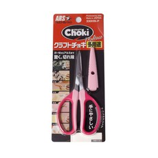 쵸키가위 160mm-핑크/공예가위/자수가위/다용도가위(가볍고절삭력굿), 1개, 핑크
