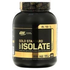 옵티멈뉴트리션 Gold Standard 100% 아이솔레이트 리치 바닐라 맛 1.32kg(2.91lb), 1개, 1.32kg