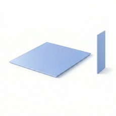 티놀지 써멀패드 서멀패드 방열패드 쿨링패드 100mm x 100mm, 1개, 블루, 0.3mm/T-TP03