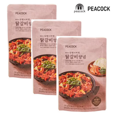 피코크 닭갈비 양념 수량, 3개, 150g