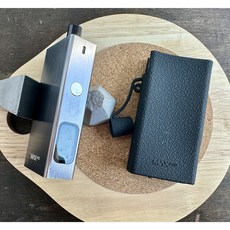 레더크레프트 유웰 발라리안맥스프로 전용 실리콘케이스 위생캡덮개 포함, 1개, 블랙