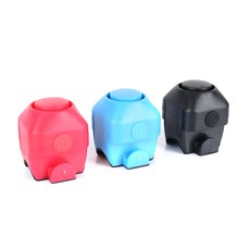 데일리쇼핑 자전거 전자벨 130db 경적 크락션 따릉이 스피커벨 벨소리 전동킥보드, 블랙, 1개